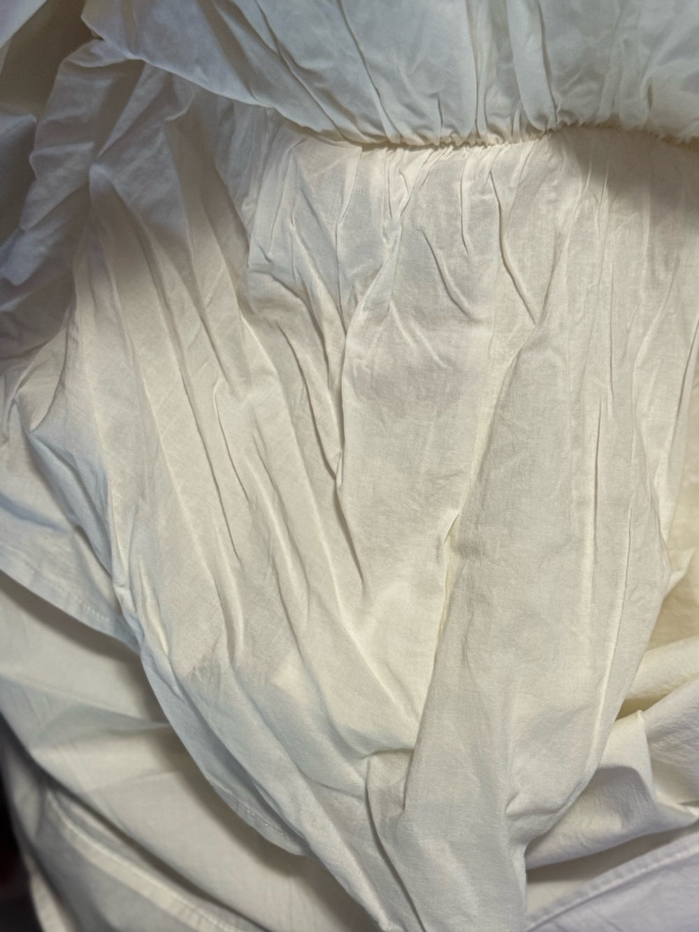 A New Day Eyelet Boho Midi Skirt In Cream NWT - Picture 13 of 15